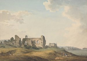 Haverfordwest, Pembrokeshire by Samuel Hieronymus Grimm Oil Painting