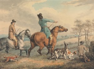 Coursing; Setting Out by Samuel Howitt Oil Painting