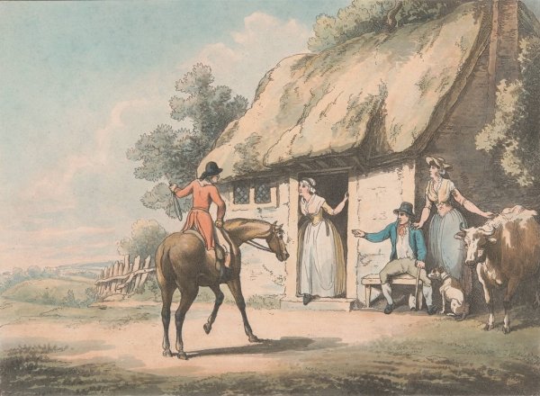 Main Product Photo of Going Home  Painting by Samuel Howitt