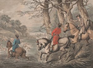 Into the perilous flood by Samuel Howitt Oil Painting