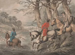 Into the perilous flood by Samuel Howitt Oil Painting