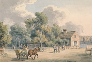 The Village Inn by Samuel Howitt Oil Painting