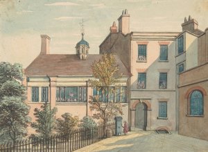 Barnard's Inn by Samuel Ireland Oil Painting