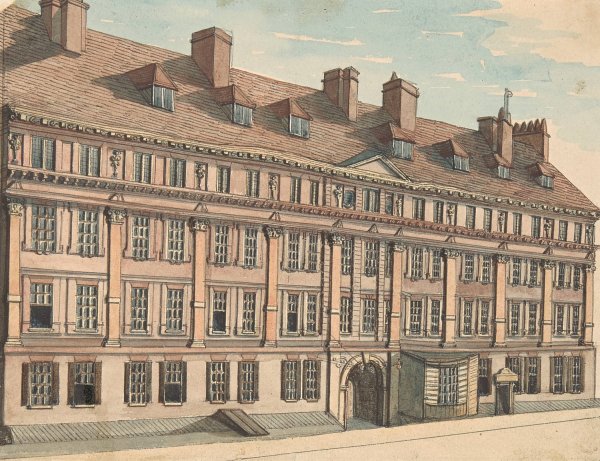 Main Product Photo of Furnival's Inn  Painting by Samuel Ireland