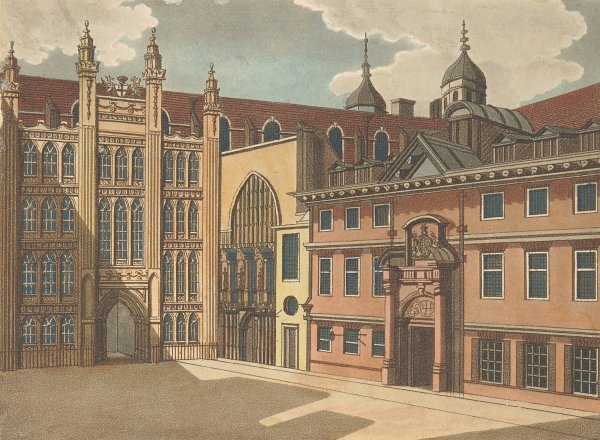 Main Product Photo of Guildhall  Painting by Samuel Ireland