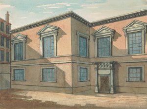 Joiner's Hall by Samuel Ireland Oil Painting