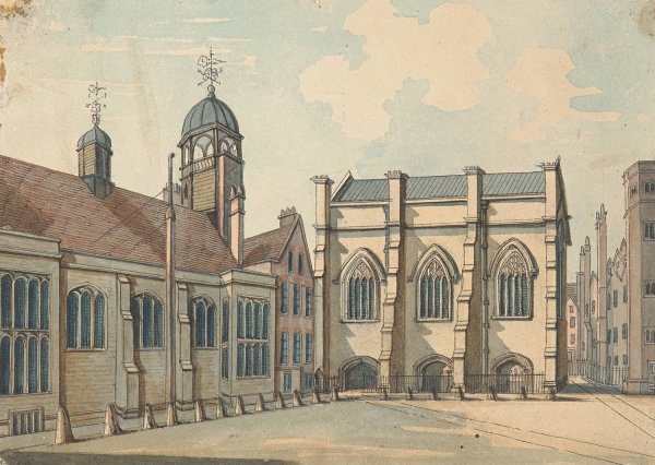 Main Product Photo of Lincoln's Inn Hall and Chapel  Painting by Samuel Ireland