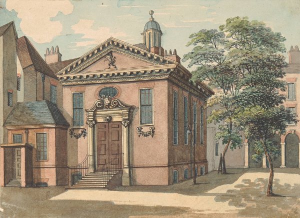Lion's Inn  by Samuel Ireland - Hand-Painted Oil Painting Reproduction