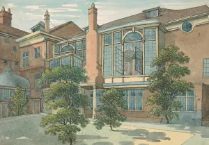 Painter's Hall by Samuel Ireland Oil Painting