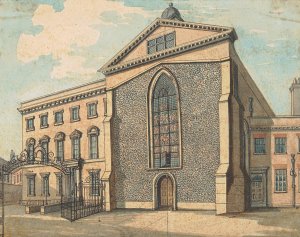 Rolls Chapel by Samuel Ireland Oil Painting