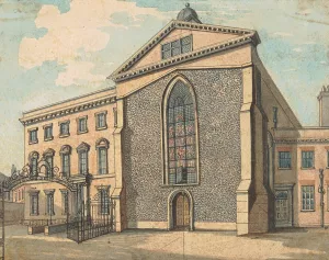 Rolls Chapel by Samuel Ireland Oil Painting