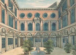 Tallow Chandler's Hall by Samuel Ireland Oil Painting