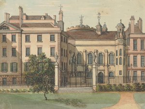 The Inner Temple by Samuel Ireland Oil Painting