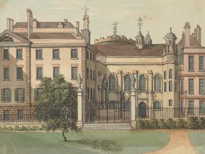 The Inner Temple by Samuel Ireland Oil Painting
