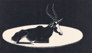 Blesbok by Samuel Jessurun De Mesquita Oil Painting
