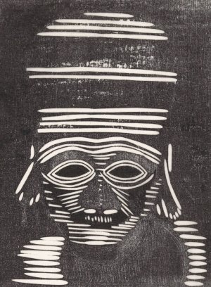 Fantasie; kop by Samuel Jessurun De Mesquita Oil Painting