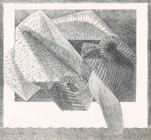 Geabstraheerde vogel by Samuel Jessurun De Mesquita Oil Painting