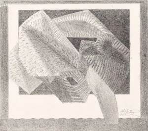 Geabstraheerde vogel by Samuel Jessurun De Mesquita Oil Painting
