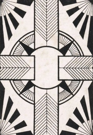 Ornament met cirkel en kruis by Samuel Jessurun De Mesquita Oil Painting