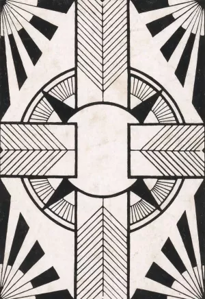 Ornament met cirkel en kruis by Samuel Jessurun De Mesquita Oil Painting