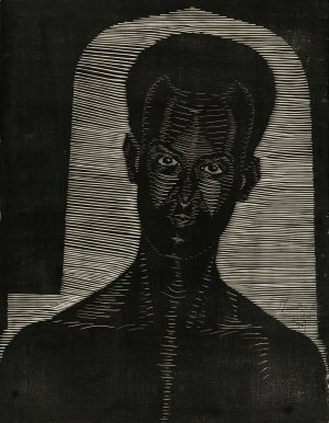 Portret van een onbekende man by Samuel Jessurun De Mesquita Oil Painting