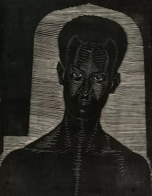 Portret van een onbekende man by Samuel Jessurun De Mesquita Oil Painting