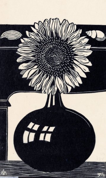 Zonnebloem  by Samuel Jessurun De Mesquita - Hand-Painted Oil Painting Reproduction