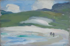 The Sands, Barra by Samuel John Peploe Oil Painting
