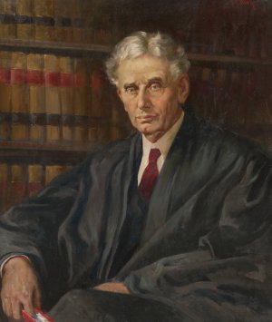 Louis Dembitz Brandeis by Samuel Johnson Woolf Oil Painting