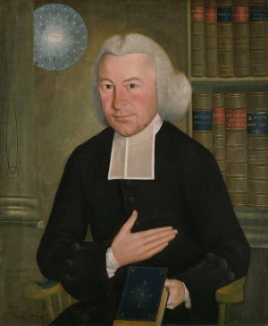 Ezra Stiles by Samuel King Oil Painting