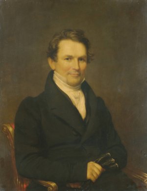 Edward Kellogg by Samuel Lovett Waldo Oil Painting