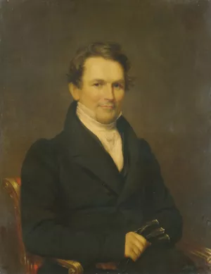 Edward Kellogg by Samuel Lovett Waldo Oil Painting