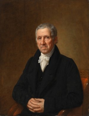 Enoch Crosby by Samuel Lovett Waldo Oil Painting