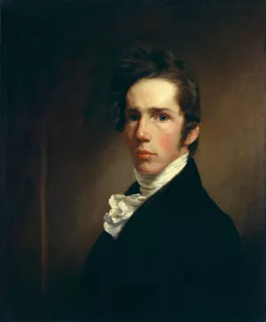 Portrait of a Man by Samuel Lovett Waldo Oil Painting