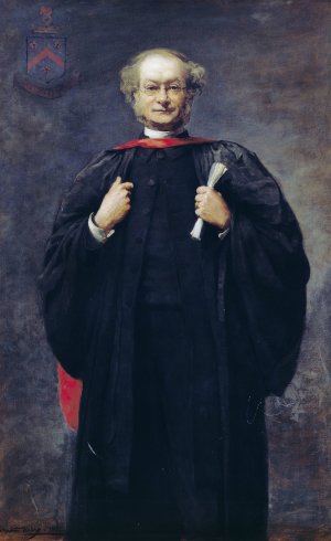 The Reverend A. J. Carver by Samuel Melton Fisher Oil Painting