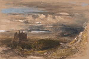 Harlech Castle by Samuel Palmer Oil Painting