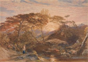 Sabrina by Samuel Palmer Oil Painting