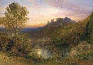 The Towered City by Samuel Palmer Oil Painting