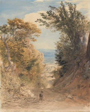 View from Rook's Hill, Kent by Samuel Palmer Oil Painting