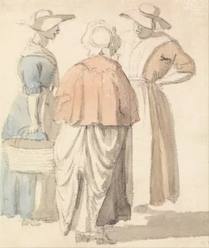 The Gossips by Samuel Scott Oil Painting