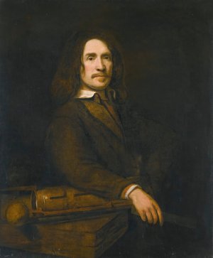 Portrait Of A Gentleman, Possibly Caspar Calthoff by Samuel Van Hoogstraten Oil Painting
