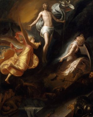 Resurrection of Christ by Samuel Van Hoogstraten Oil Painting