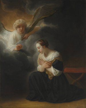 The Annunciation of the Death of the Virgin by Samuel Van Hoogstraten Oil Painting
