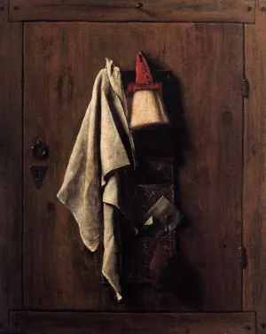 Trompe-l'oeil Still-Life by Samuel Van Hoogstraten - Oil Painting Reproduction