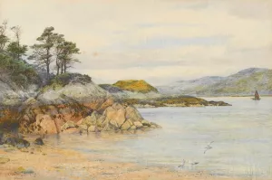 Lady Constance Bay by Samuel William Oscroft Oil Painting