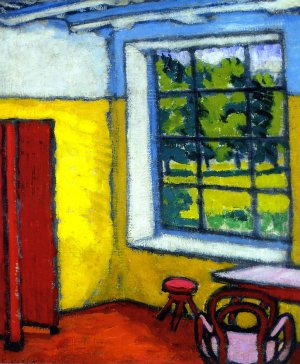 Studio of J?zef Rippl-R?nai in Kaposv?r by Sandor Galimberti Oil Painting