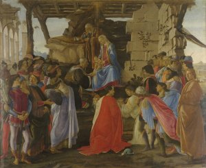 Adoration of the Magi by Sandro Botticelli Oil Painting
