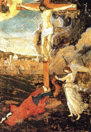 Crucifixion by Sandro Botticelli Oil Painting