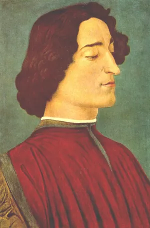 Giuliano de' Medici by Sandro Botticelli - Oil Painting Reproduction