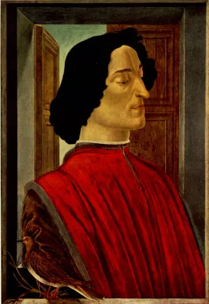 Giuliano de' Medici by Sandro Botticelli Oil Painting